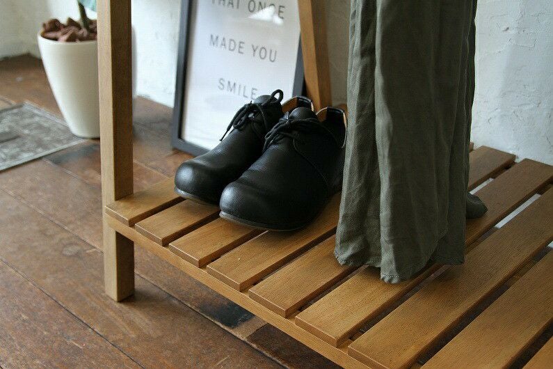 ハンガーラック収納家具木製おしゃれ収納用品洋服掛け衣類収納ナチュラルスチールシンプル北欧RasicHangerRackRAH-3335NA