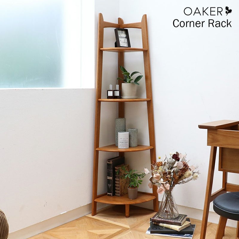 おしゃれでディスプレイに最適なコーナーラック