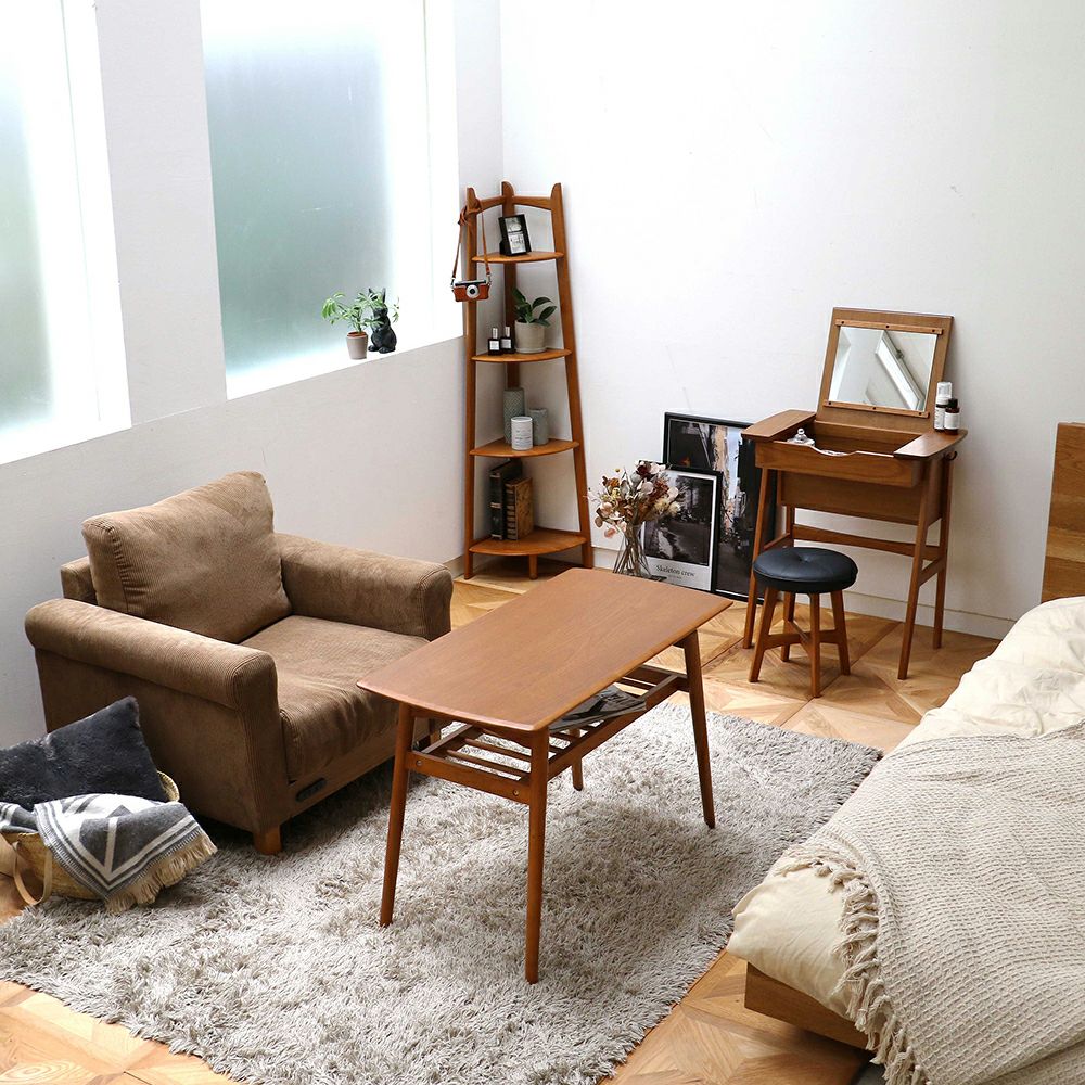 おしゃれでディスプレイに最適なコーナーラック