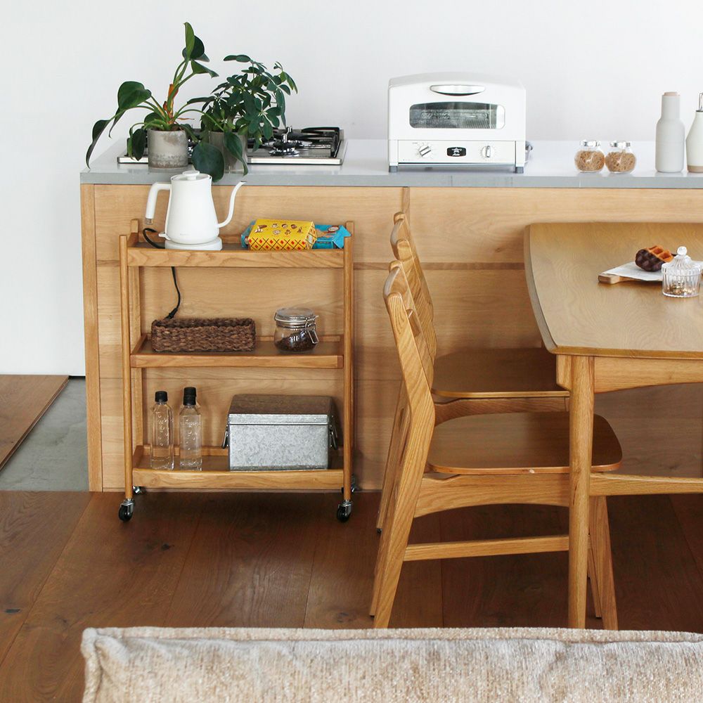 北欧テイストのワゴン