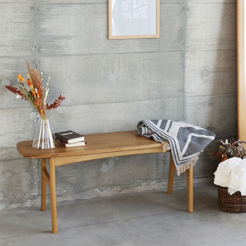 北欧テイストのダイニングベンチ