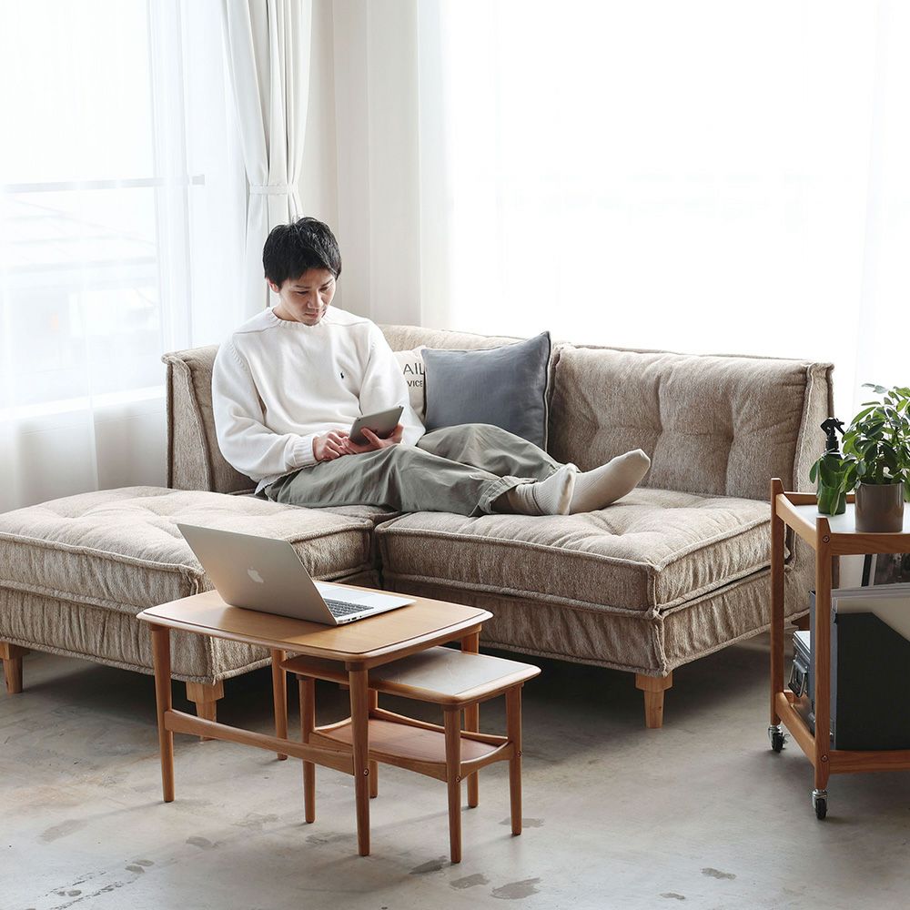 nofu｜Herit.｜sofa｜家族の今に寄りそう木のぬくもりの家具ブランド